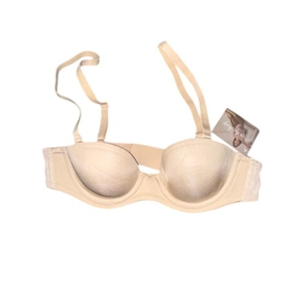 NWT‎ Smart & Sexy Balconette Bra 32A Nude Beige Underwire Lightly Padded